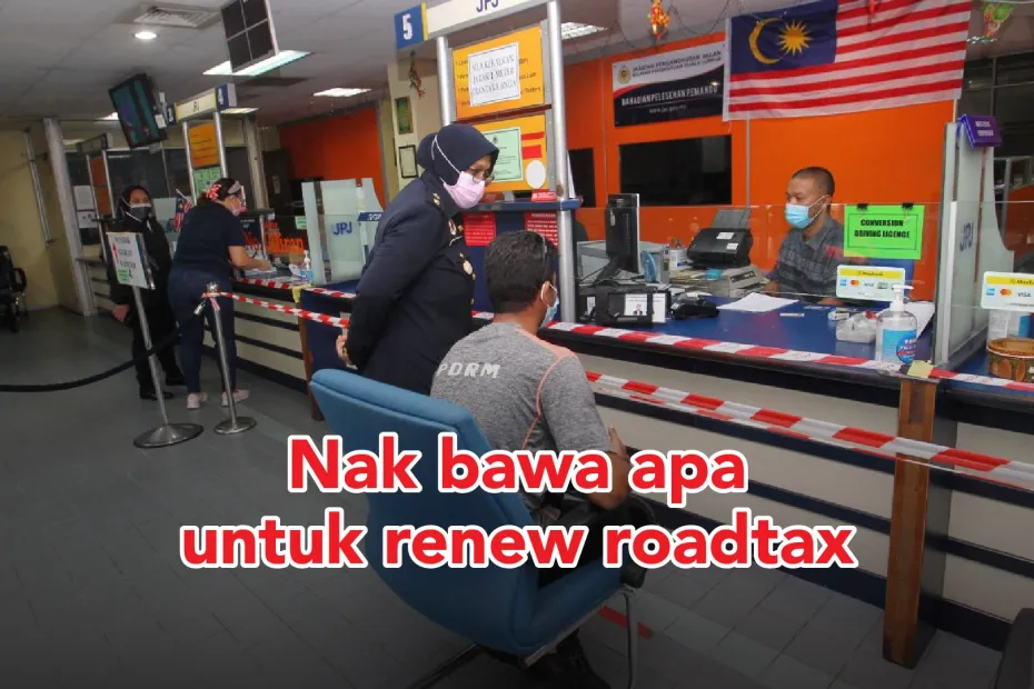 cara renew roadtax